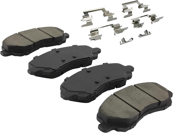Premium Ceramic Front Brake Pads Compatible - Image 2
