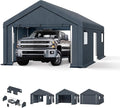 PHI VILLA 13'x24'x9.6' Outdoor Portable Storage Shelter Shed Garage by PHIVILLAThepioneerofcomfortablehouseholdsupplies