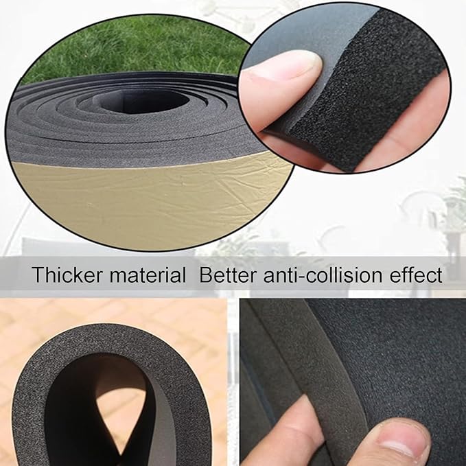 Garage Column Protector Corner Guard, Waterproof Foam Parking Aid - Image 3