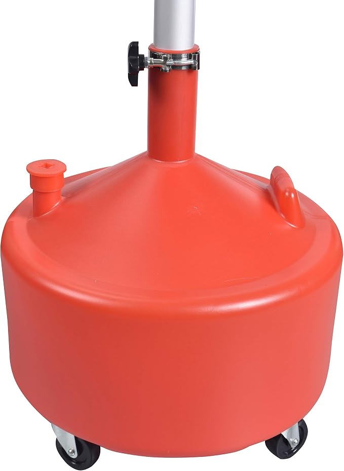A A IN AA045 8 Gallon Portable Waste Oil Drain, Industrial Fluid Drain Tank - Image 4