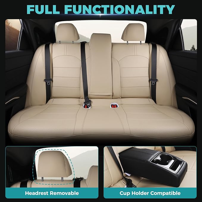 for Toyota Camry Seat Covers XLE XSE V6 2018 2019 2020 2021 2022 2023 2024 - Image 5