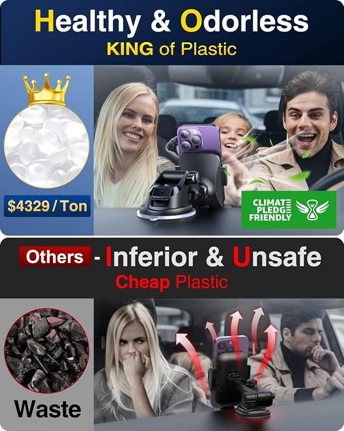 Car Phone Holder VANMASS【2025 Ultimate Military-Grade Upgraded】Suction Cell - Image 5