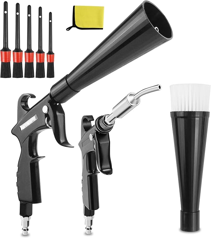 HANDY High Pressure Car Interior Cleaning Gun Interior Dryer Hair Dryer Car by Handy