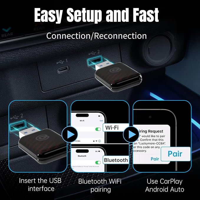 Wireless CarPlay Adapter for iPhone - Image 5