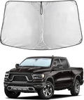 for RAM Pickup Truck Accessories 2019-2024 2025 EcoNour Car Windshield Sunshade by EcoNour