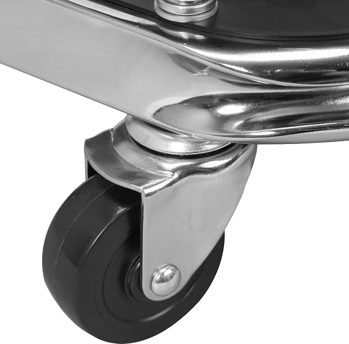 Torin AR7451B Heavy Duty Rolling Creeper Garage/Shop Seat: Padded Mechanic Stool - Image 8