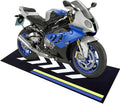 Motorcycle Mat 78 x 31 Inch Garage Floor Rug Washable Parking Mats by Drydiet
