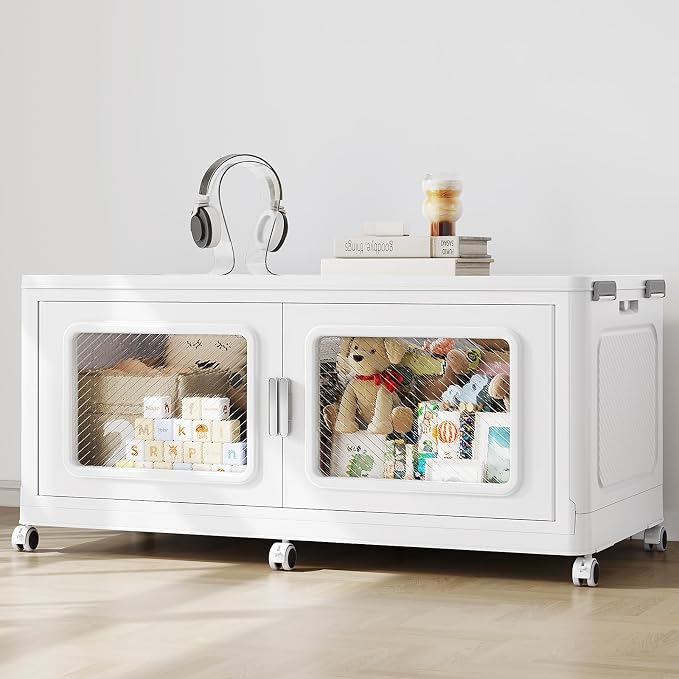 300 Qt Stackable Storage Bin by BROVIEW-EnjoytheArtofLife