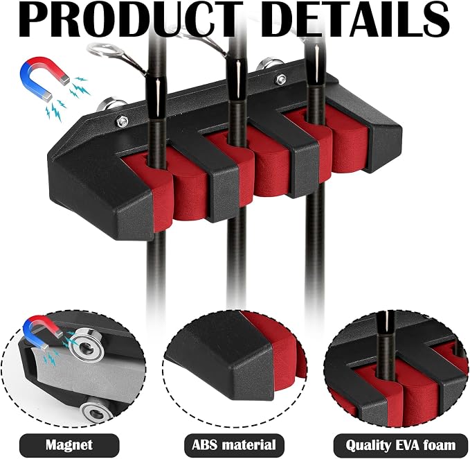 2 Pcs Magnetic Fishing Rod Holder - Image 3