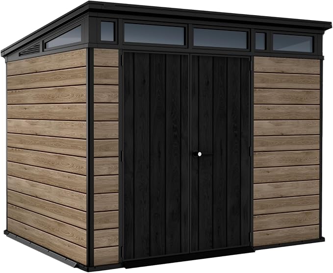 Keter Signature Collection 9x7 Ft All-Weather Storage Shed by Keter