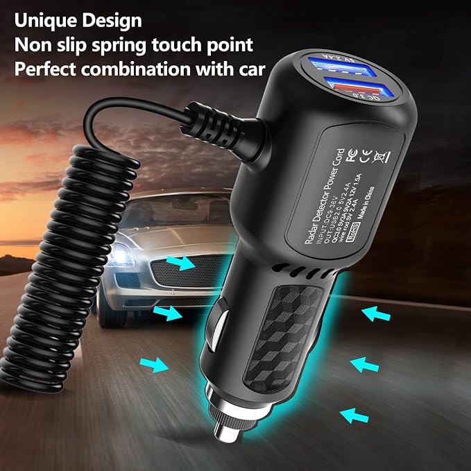 Radar Detector Power Cord, for Uniden Escort Valentine Beltronics Passport - Image 7