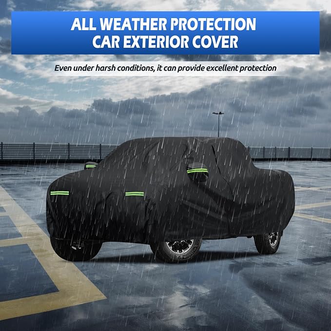 Car Cover Custom Fit for Toyota Tundra 5.5Ft Bed 2000-2025, Migaven Waterproof - Image 6