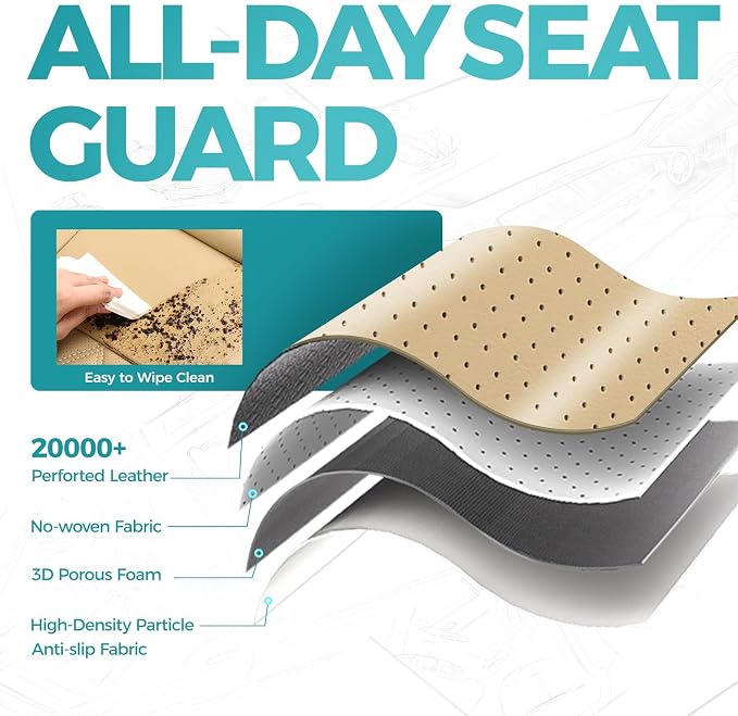 for Toyota Camry Seat Covers Hybrid XLE XSE 2018 2019 2020 2021 2022 2023 2024 - Image 4
