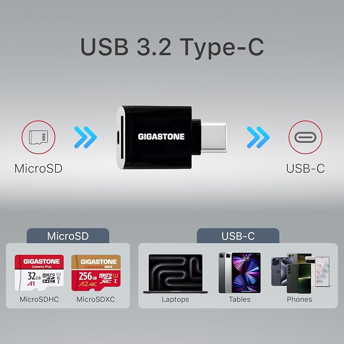 GIGASTONE 256GB Micro SD Card - Image 2