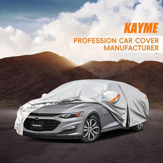 Kayme 6 Layers Car Cover Custom Fit - Image 7