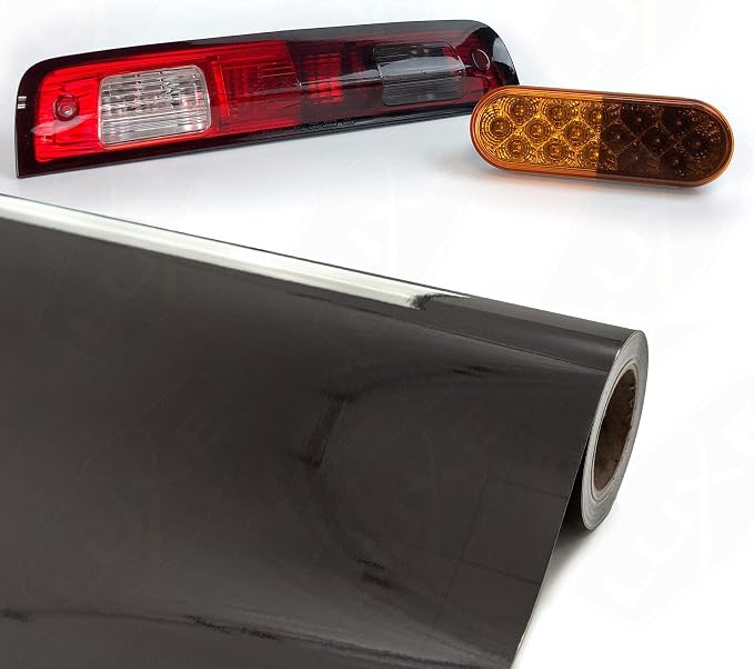 Luxe LightWrap Mid Smoke Gloss Universal Headlight Tail Light Tint Kit - Image 2