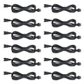 12 Pcs 4 Pin RGB Extension Cable RGB Wire by LAZZPPO