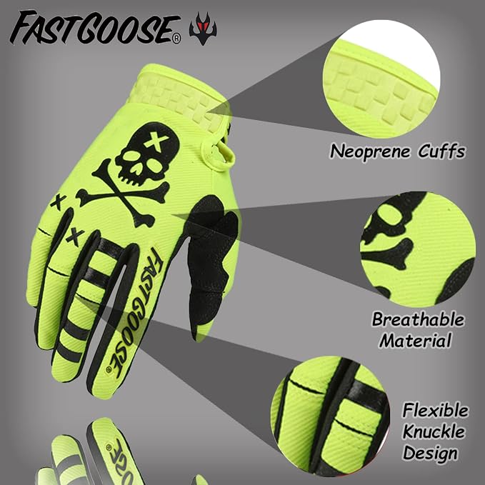Dirt Bike Motorcycle Gloves - Image 2