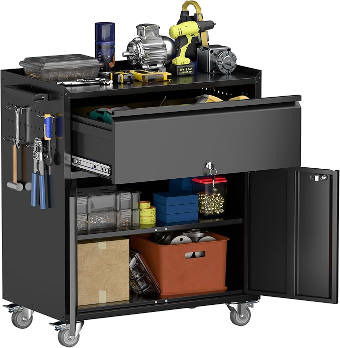Metal Garage Storage Cabinet by GANGMEIMENTALSTORAGECABINET