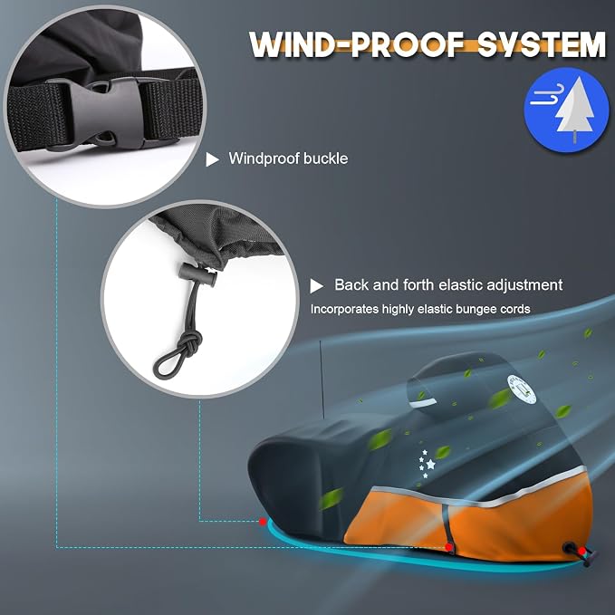 Motorcycle Cover Storage for Touring Models Harley Davidson Road King, Road - Image 5