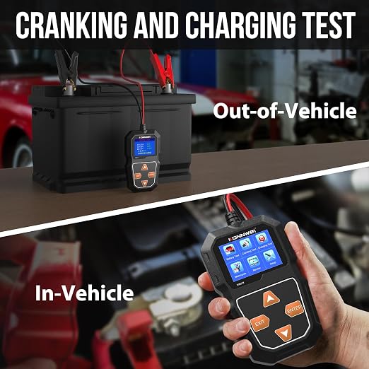 KONNWEI KW218 6V 12V Car Battery Tester 100-2000 CCA Automotive Battery Load - Image 5