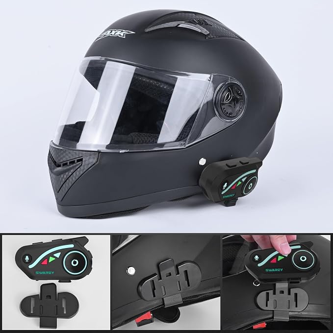V8 Motorcycle Bluetooth Headset, Helmet Intercom - Image 8