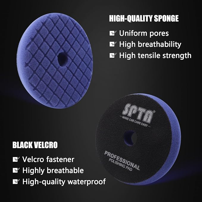 SPTA Buffing Polishing Pads Kits, - Image 4