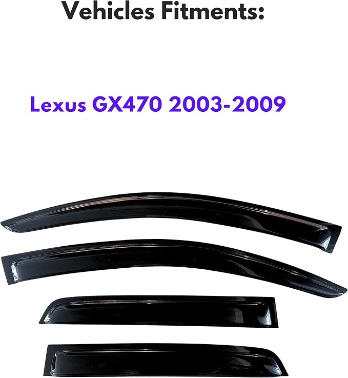 KPY Window Visors Compatible - Image 2