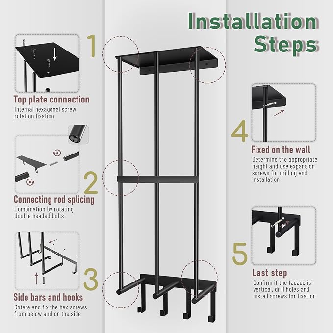 Camping Chair Wall Storage for Garage - Image 6