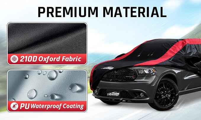 Dodge Durango Car Cover Waterproof All Weather - Image 3