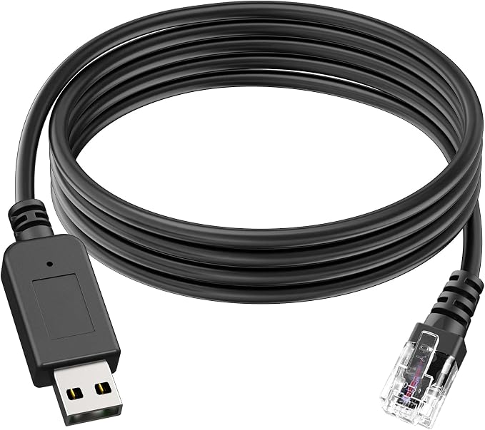 Radar Detector Cable, USB to RJ11 Plug, Replacement Radar Detectors Power Cable by ZiBwnfuxcz