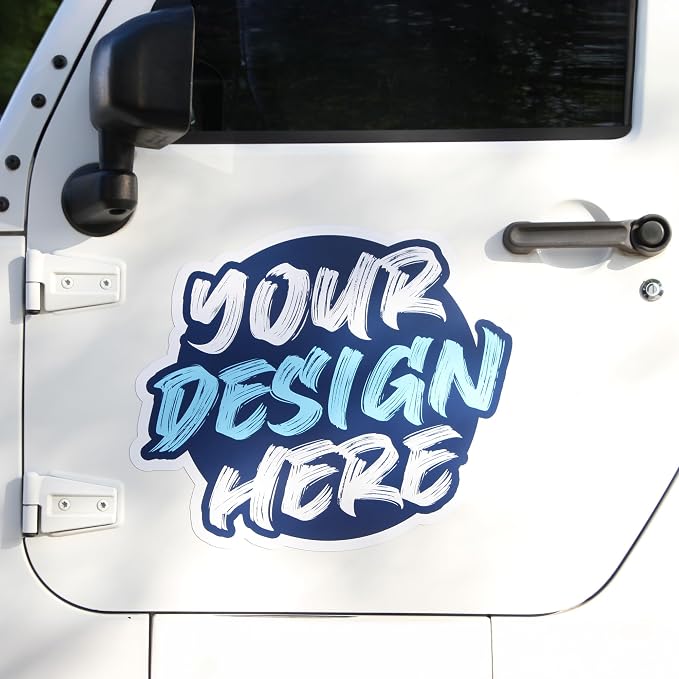 Custom Car Magnet Signs For Businesses by Unknown