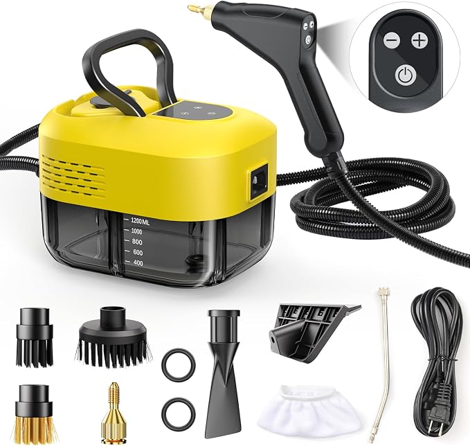 Handheld Steam Cleaner for Home＆Kitchen, 212°F High Temperature, 1200ML Tank by Unknown