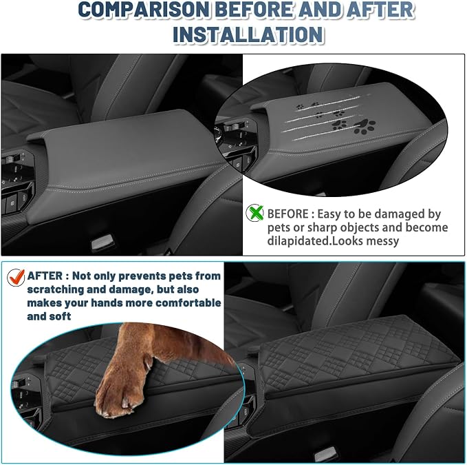 Ruiya 2025 BMW X3 Center Console Cover, - Image 5