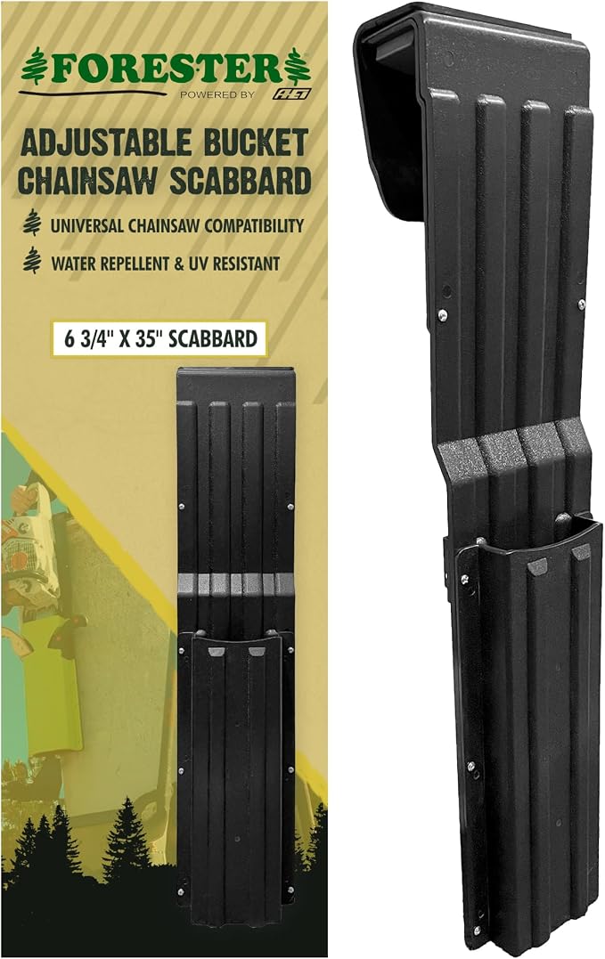FORESTER Adjustable Bucket Chainsaw Scabbard | Chainsaw Holder by Forester