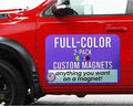 Magnet Me Up Customizable and Personalized Automotive Magnet Decals by MagnetMeUp