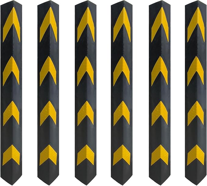 27" Rubber Garage Wall Protector Corner Guard by ASTAMOTOR