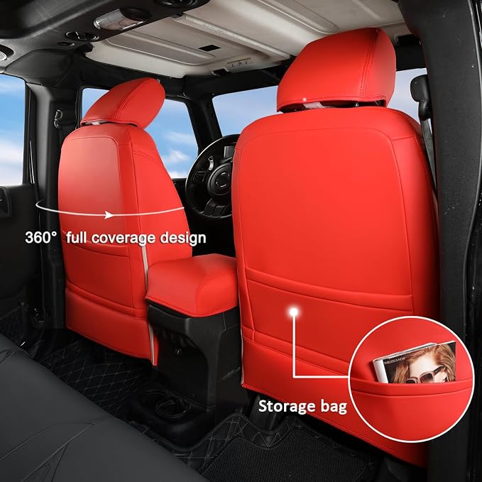 GIANT PANDA Customized Front Car Seat Covers - Image 9