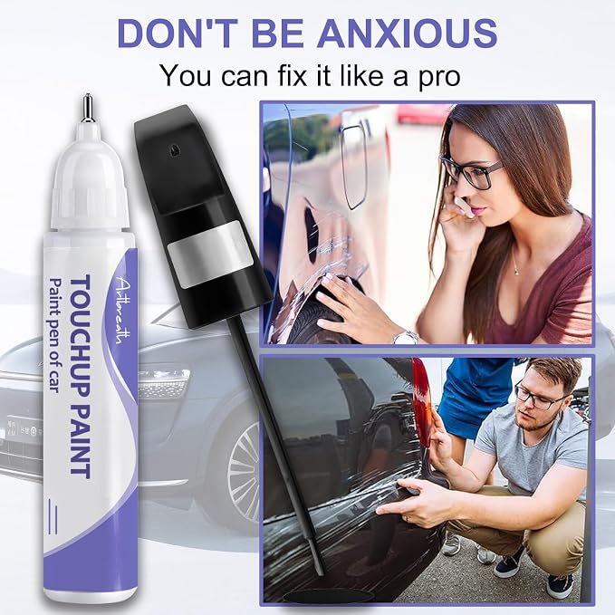 Touch Up Paint for Mercedes Benz Selenite Gray-Exact Match–Chips and Nicks - Image 4