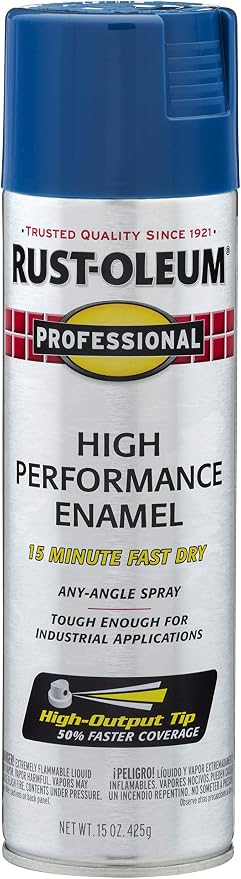 Rust-Oleum 7527838 Professional High Performance Enamel Spray Paint, 15 Oz by Rust-Oleum