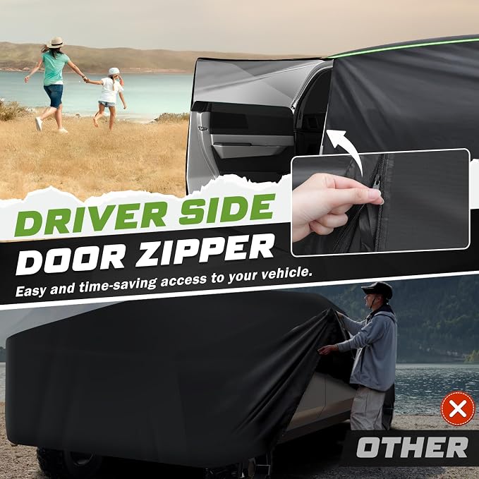 Mixsuper Liner Car Cover for Tesla Cybertruck 2024-2026, 7 Layers Waterproof - Image 3