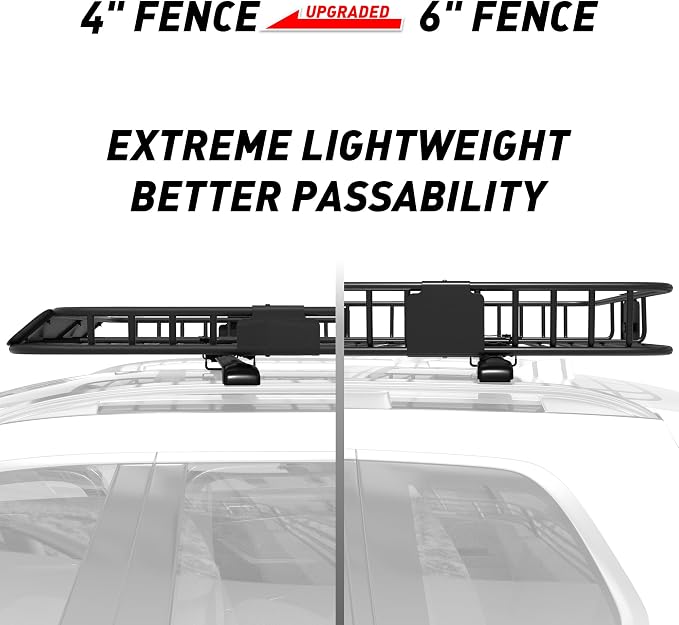 WILDROAD Car Roof Cargo Carrier Combo - Image 4