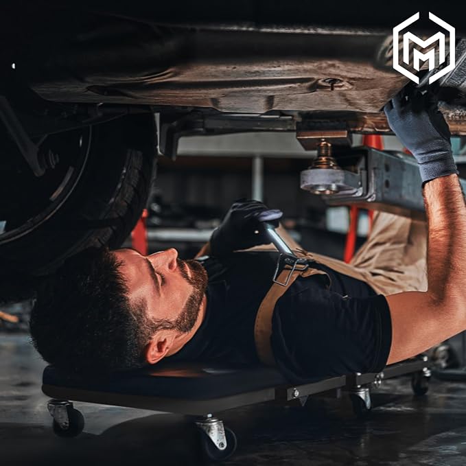 M-AUTO Heavy-Duty Convertible Mechanic Creeper, Z-Creeper 2-in-1 Creeper and - Image 9