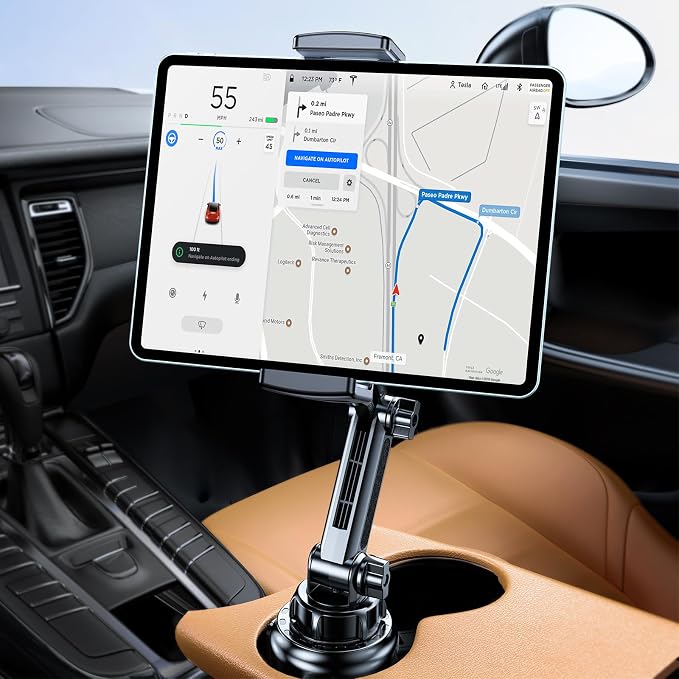 Miracase Adjustable Long Neck Car Tablet Holder Compatible by Miracase