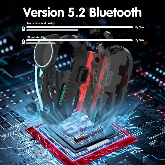 V8 Motorcycle Bluetooth Headset, Helmet Intercom - Image 6