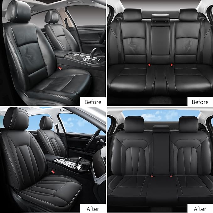 Car Seat Covers, 5 Seats Automotive Seat Covers, Breathable Car Seat Protector - Image 6