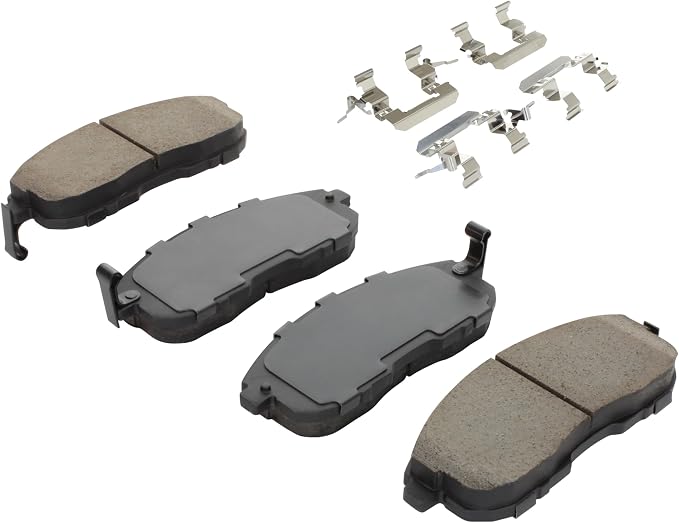 Premium Ceramic Front Brake Pads Compatible - Image 2