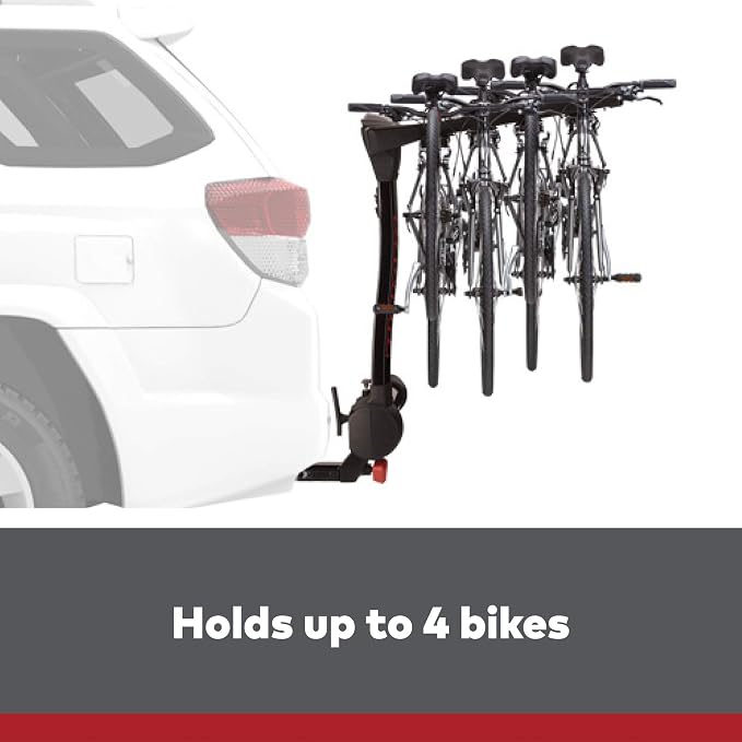 Yakima 4-Bike Hitch Mount Carrier, Swing-Away Bike Rack - Image 2