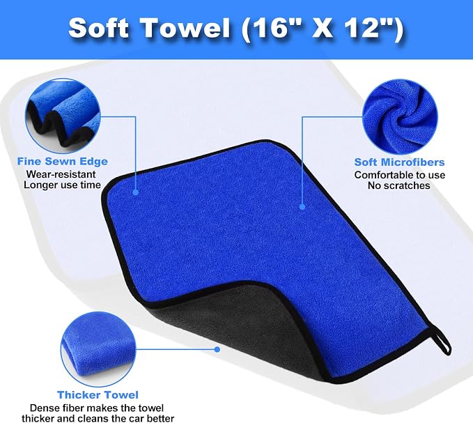 Windshield Cleaner Tool, Car Cleaning Kit Interior Cleaner, Car Detailing - Image 6
