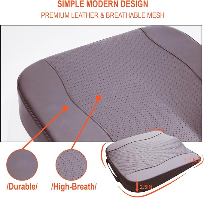 Car Seat Cushion, Comfort Memory Foam Car Cushions - Image 8